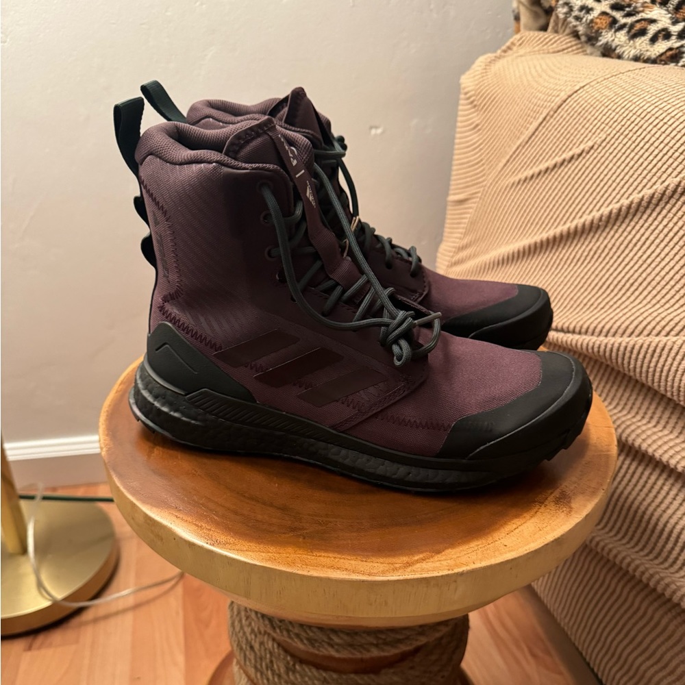 Adidas Terrex Free Hiker GTX Shadow Maroon GW7222 Men Size 7.5 Women Size 8.5